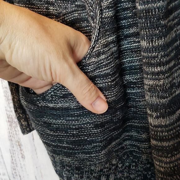 EUC Aritzia Wilfred Flaubert Waterfall Knit open front cardigan pockets Sz XS - Picture 5 of 8